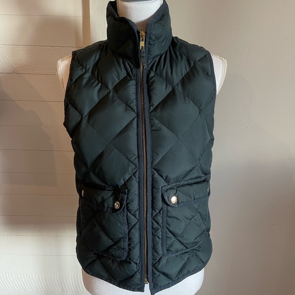 J Crew Emerald Green Vest